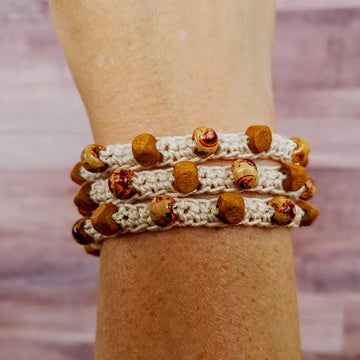 Rustic Wrap Bracelet