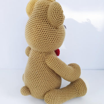 Crochet Toy Pattern Barney the Bear