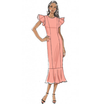 Vogue Misses'/Misses' Petite Special Occasion Dress V9372 - Sewing Pattern
