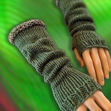 Basic Long Fingerless Gloves