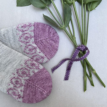 Wild Raspberry Socks
