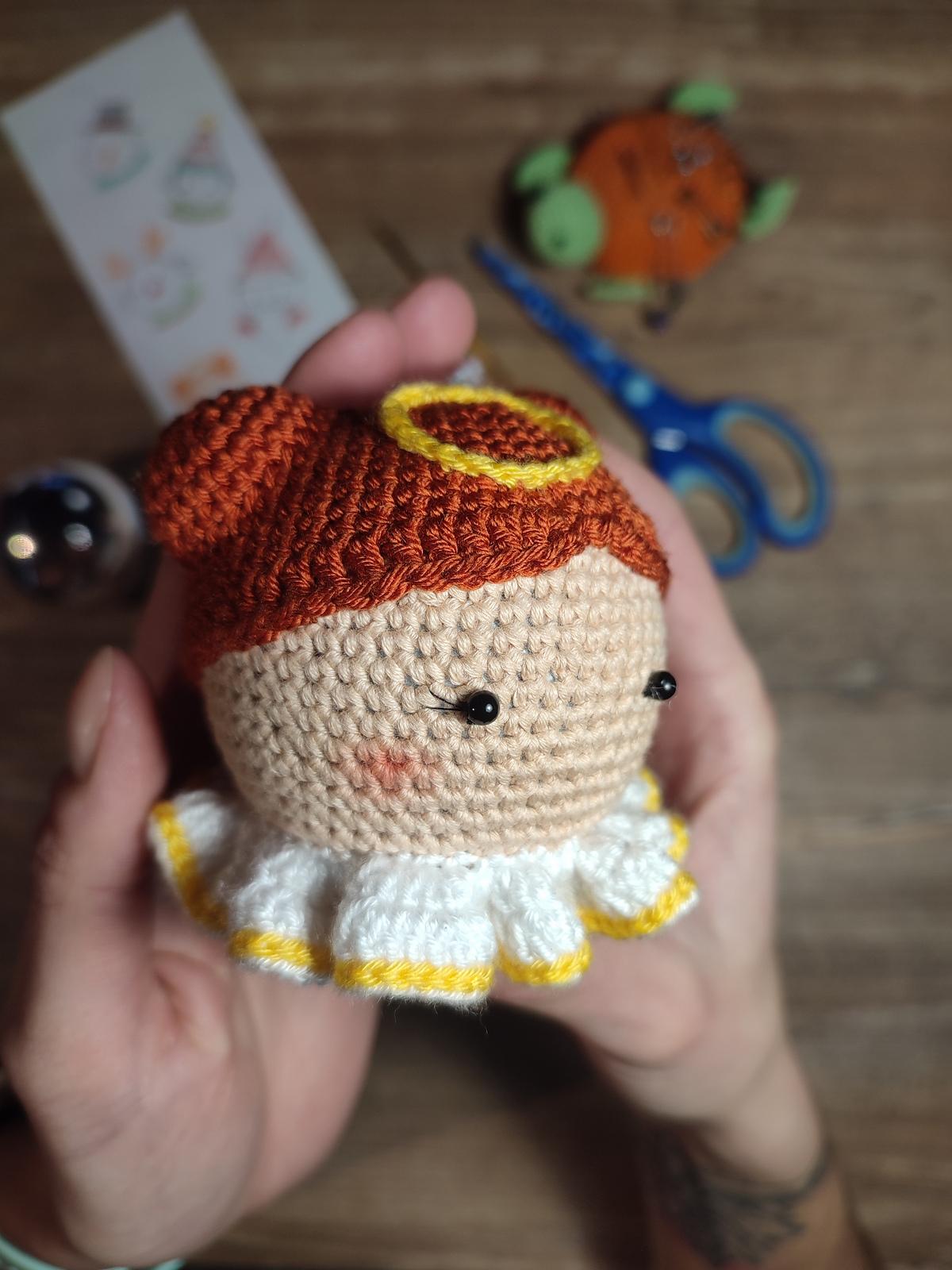 Angel & Snowman Crochet Pattern Set