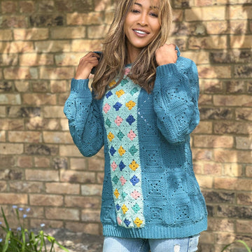 Granny square Hoody
