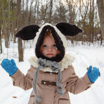 Lamb Hooded Cowl