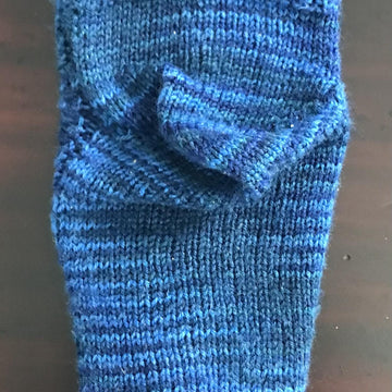 Swaying Fan Lace Stitch Socks - A recipe for making your basic sock into something special!