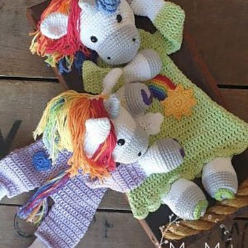 Melly teddy Ragdoll Rainbow Unicorn