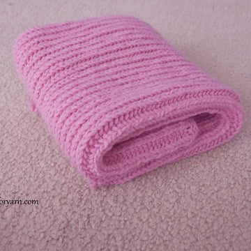 Easy Brioche Baby Blanket