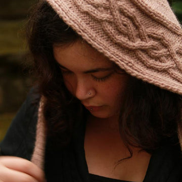 Doonbeg Bay hooded scarf