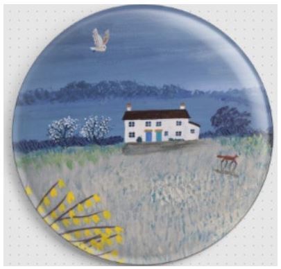 Geckorouge Spring Moon Needle Minder
