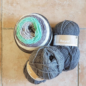 Cake Swirlz Shawl