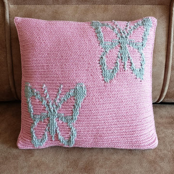 Swallowtail pillow