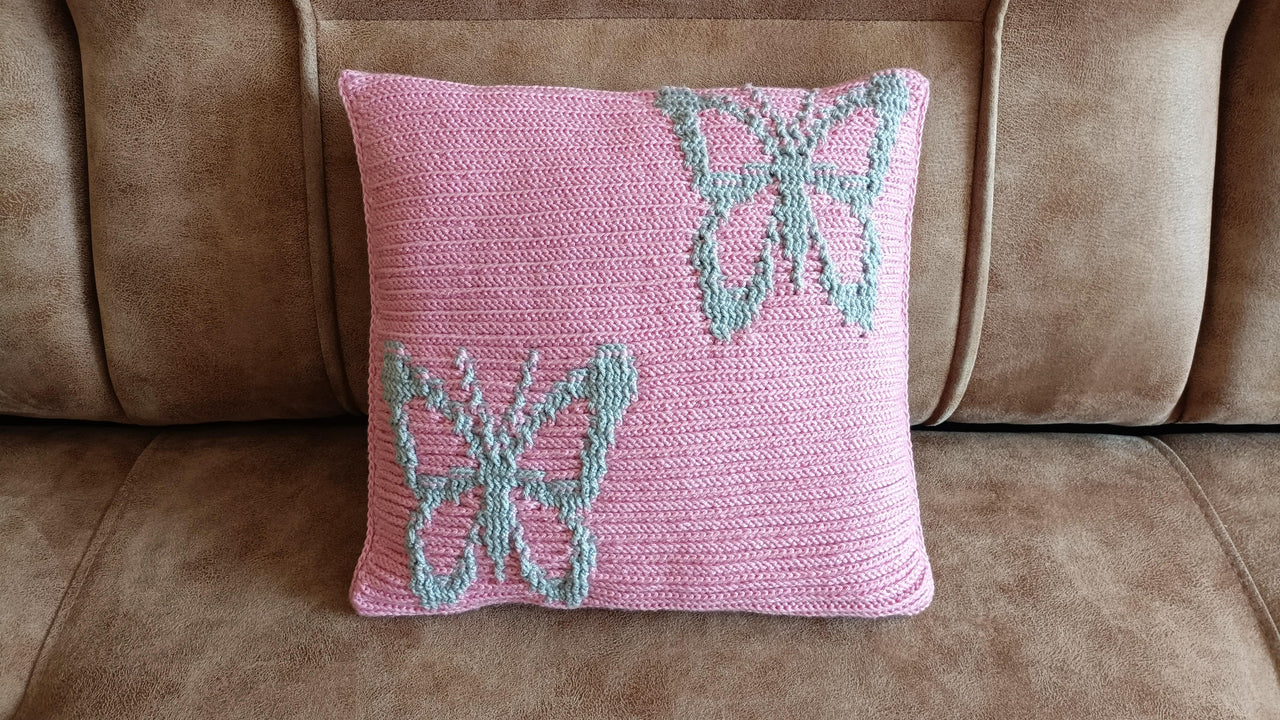 Swallowtail pillow