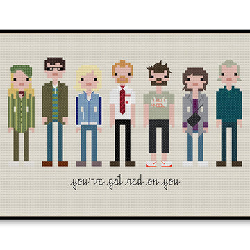 Shaun of the Dead - PDF Cross Stitch Pattern