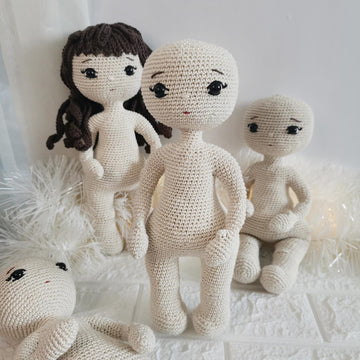 Amigurumi Doll Base Body Crochet Pattern