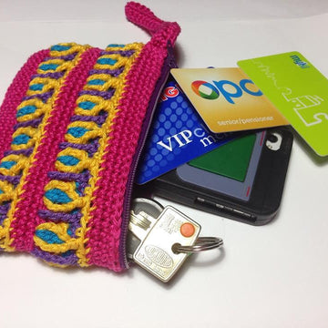 Moroccan Doorways Overlay Mini Clutch