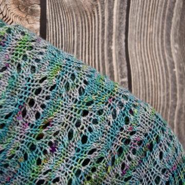 Wild Rhodies Shawl