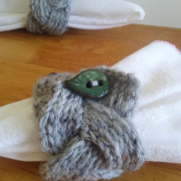 Cabled Napkin Ring
