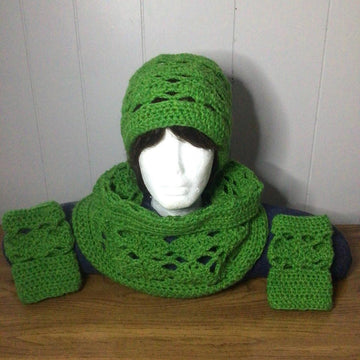 Lucky Diamonds Fingerless Gloves