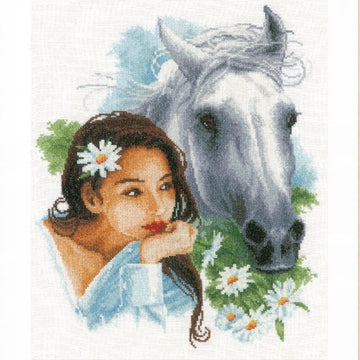 Lanarte My Best Friend Cross Stitch Kit