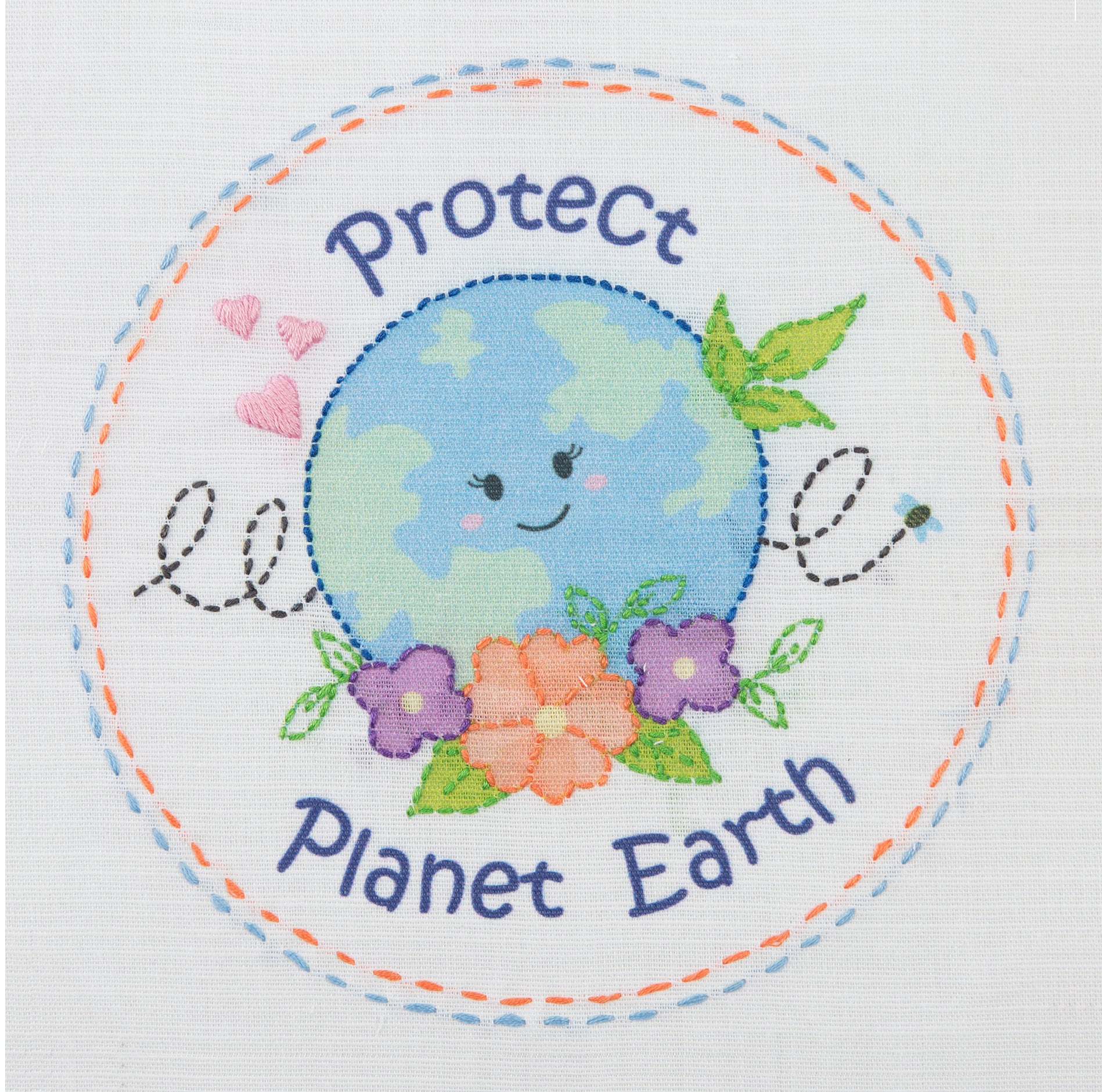 Anchor Freestyle: Protect Planet Earth Printed Embroidery Kit