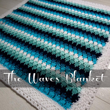 Waves and Pebbles Blanket