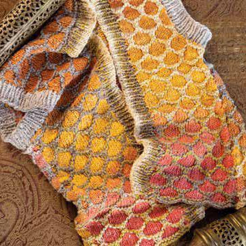 Honeycomb Vest in Noro Geshi - 16763 - Downloadable PDF