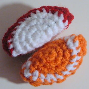 Amigurumi Apple and Orange