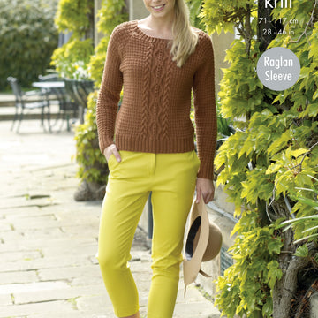Sweater & Cardigan in King Cole Luxury Merino DK - 4938 - Leaflet