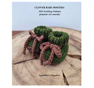 Clover Baby Booties | preemie -  24 months