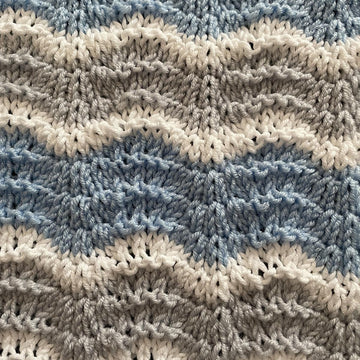 Wave Carseat Baby Blanket