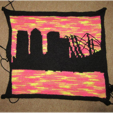 Canary Wharf Cushion