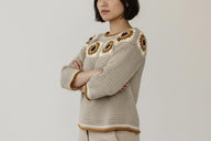 Sunflower Granny Sweater