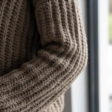 Knit like Faux Angora Sweater