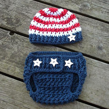 Stars & Stripes Diaper Cover
