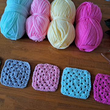 Crochet Classic Granny Square Easy Pattern
