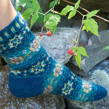 Evening Rose Socks