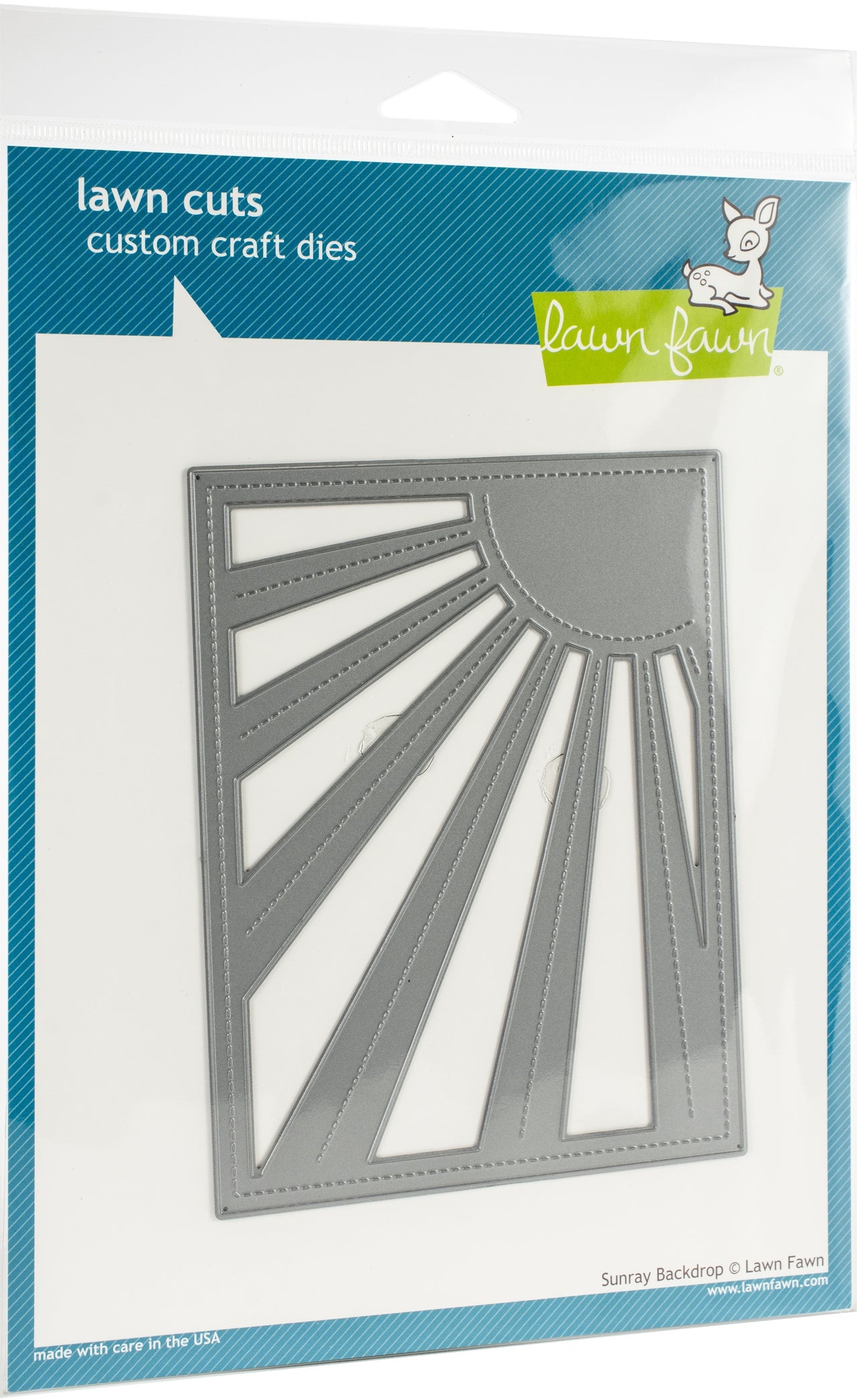 Lawn Fawn Lawn Cuts Custom Craft Die - Sunray Backdrop