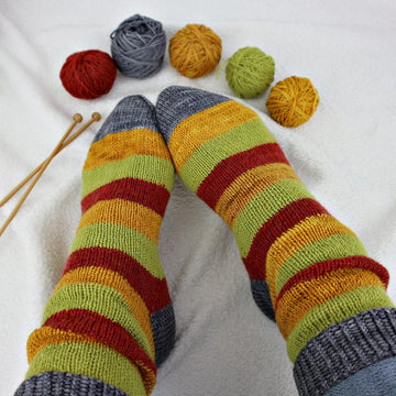 Happy Scrappy Socks - Stash Busting Project