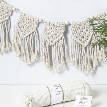 My Life Handmade Macrame - Macrame Bunting Craft Kit