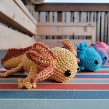 Axolotl Crochet Pattern (PDF) - Amigurumi