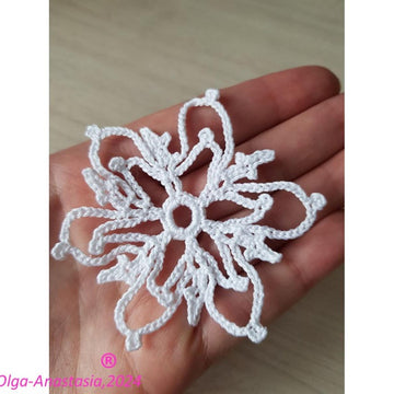 Crochet snowflake 29