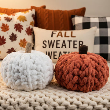 Chunky Pumpkin Pillow