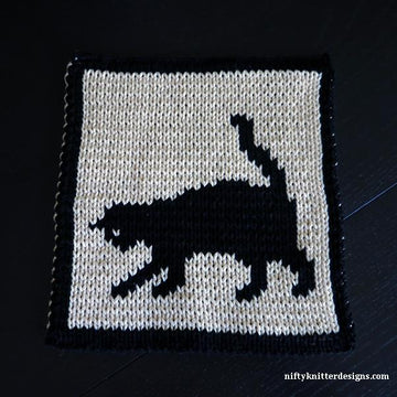 Cat Playtime Potholder