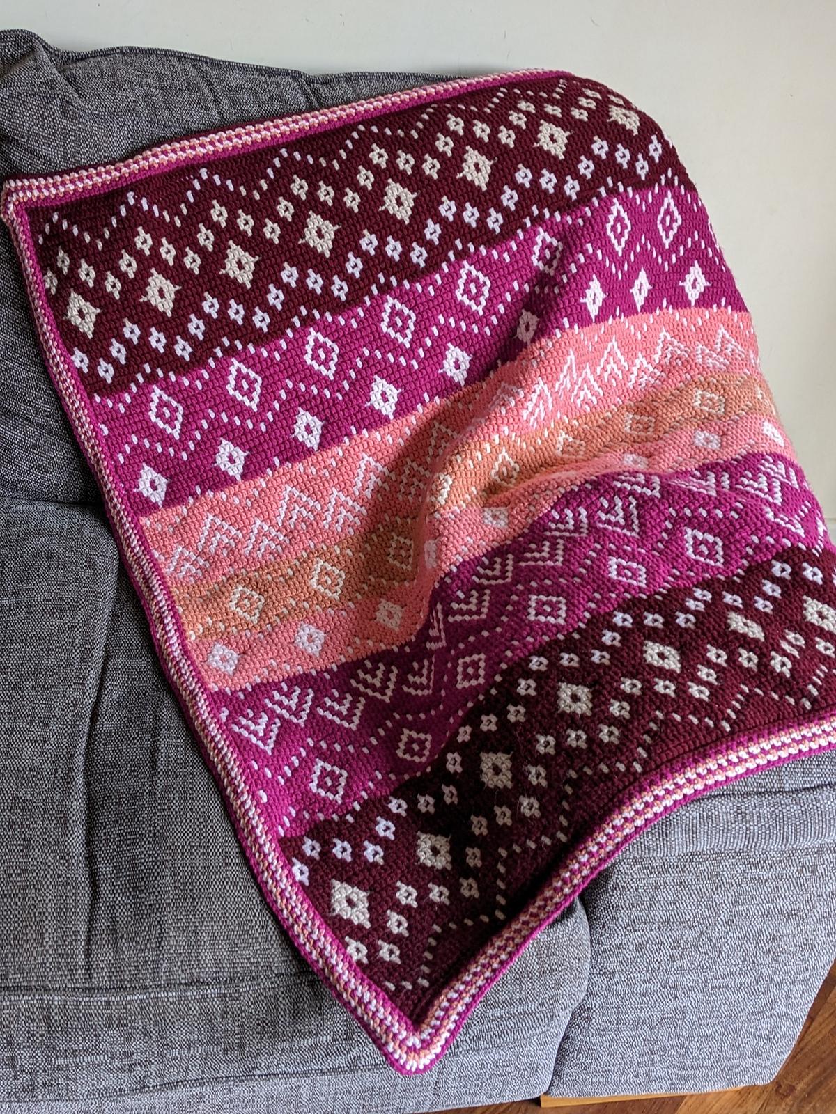 Starlet Mosaic Blanket