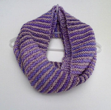 Garter Stripes Scarf
