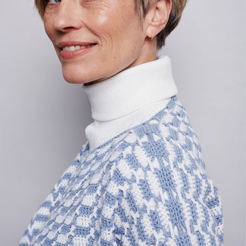 Sienna Jacket - Crochet Pattern For Women in MillaMia Naturally Soft Merino by MillaMIa