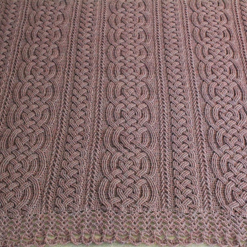 Aberdeen Cable Blanket