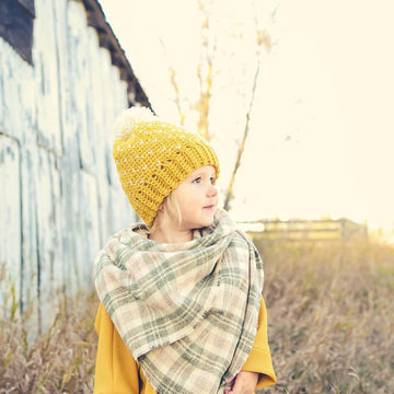 Fair Isle Pom Hat