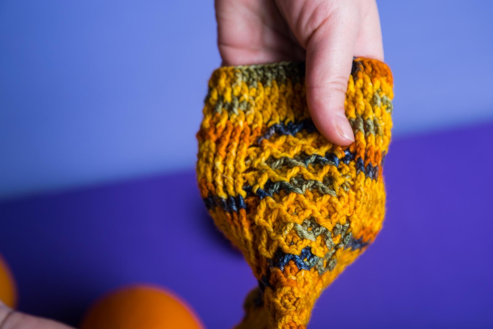 Happy feet crochet socks