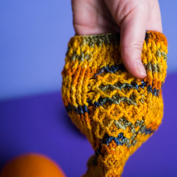 Happy feet crochet socks